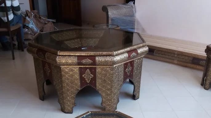 Octagonal Coffee Table — view 1