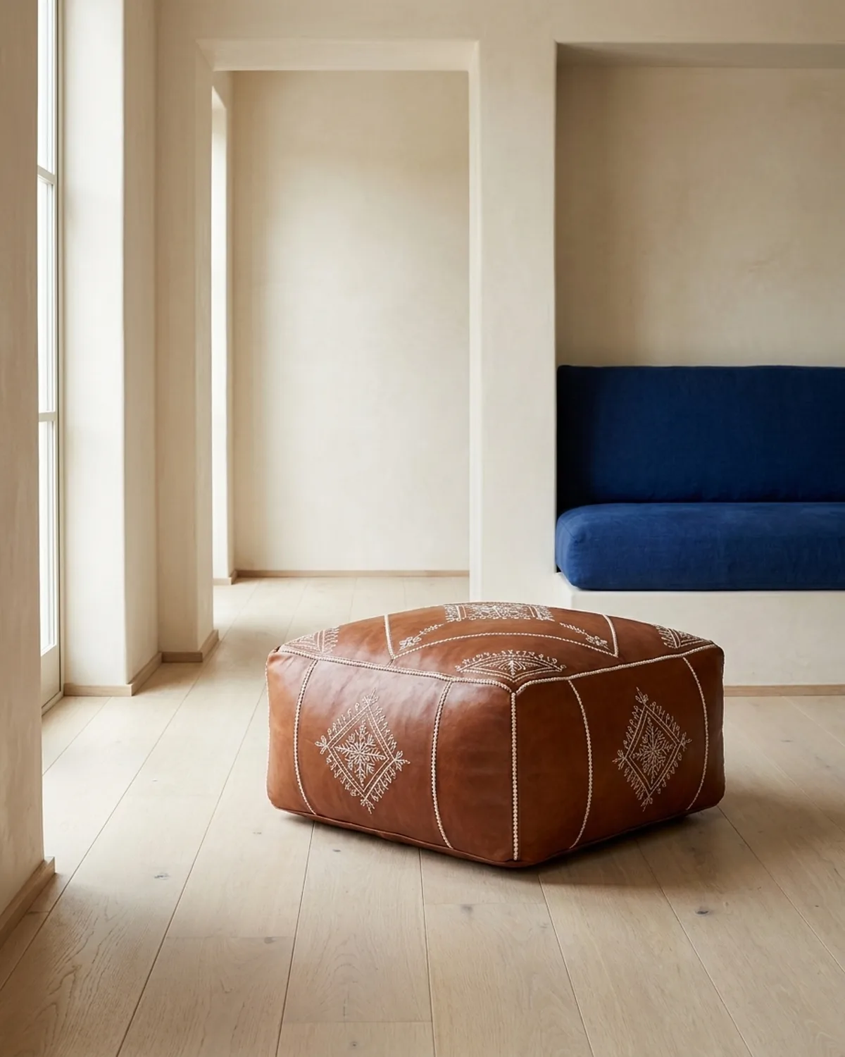 hachkar embroidered — brown