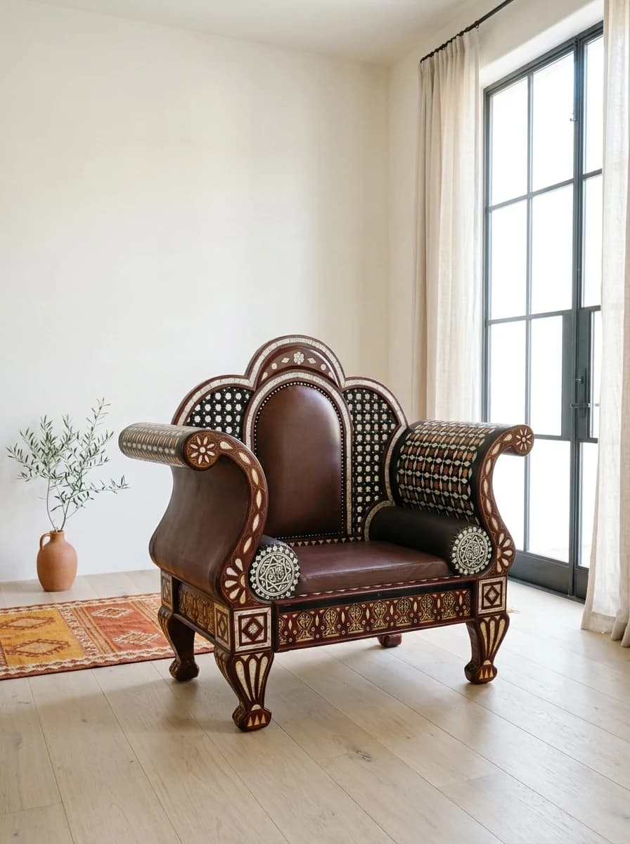arsh — throne chair — view 1
